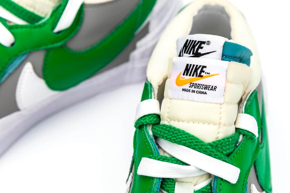 sacai x Nike Blazer Low "Classic Green"