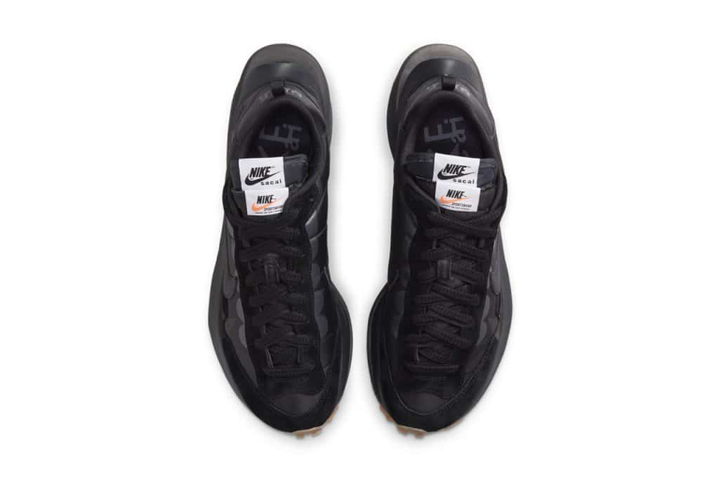 sacai x Nike VaporWaffle "Black/Gum"