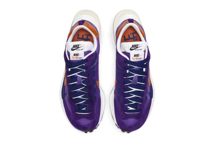 sacai x Nike Vaporwaffle "Dark Iris"