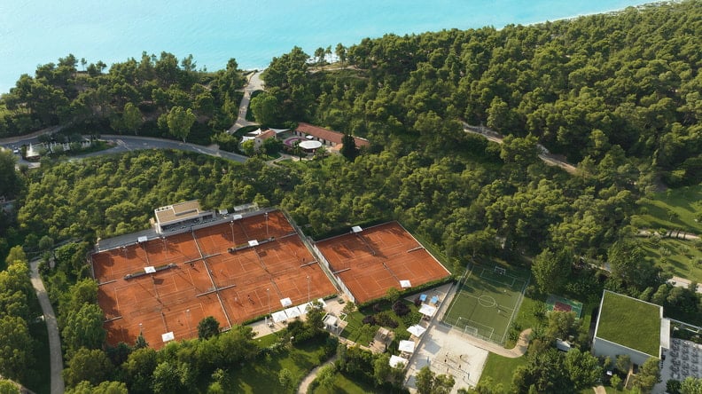sani resort rafa nadal tennis center trainen met toni nadal