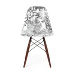 Shepard Fairey, Modernica & Beyond the Streets Side Shell Dowel Chair