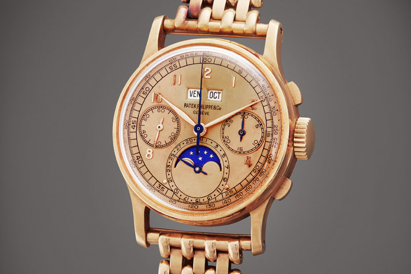 Patek Philippe "Pink-on-Pink" 1518 veiling Sotheby's