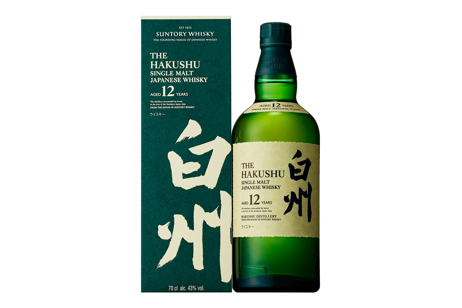 Suntory Hakushu Reserve Single Malt 12 Year whisky