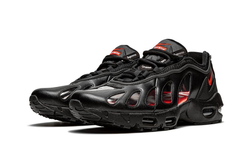 Machtig geschenk Ga op pad Supreme x Nike Air Max 96 "Black" sneakers | MANNENSTYLE