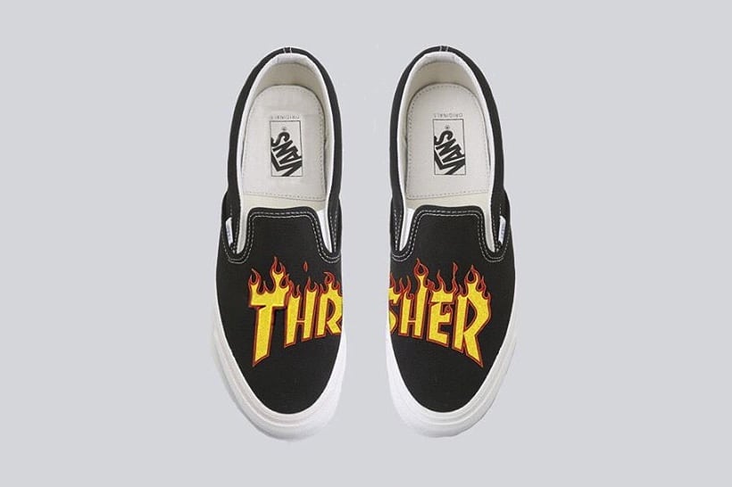 Trasher x Vans sneakers slip-on