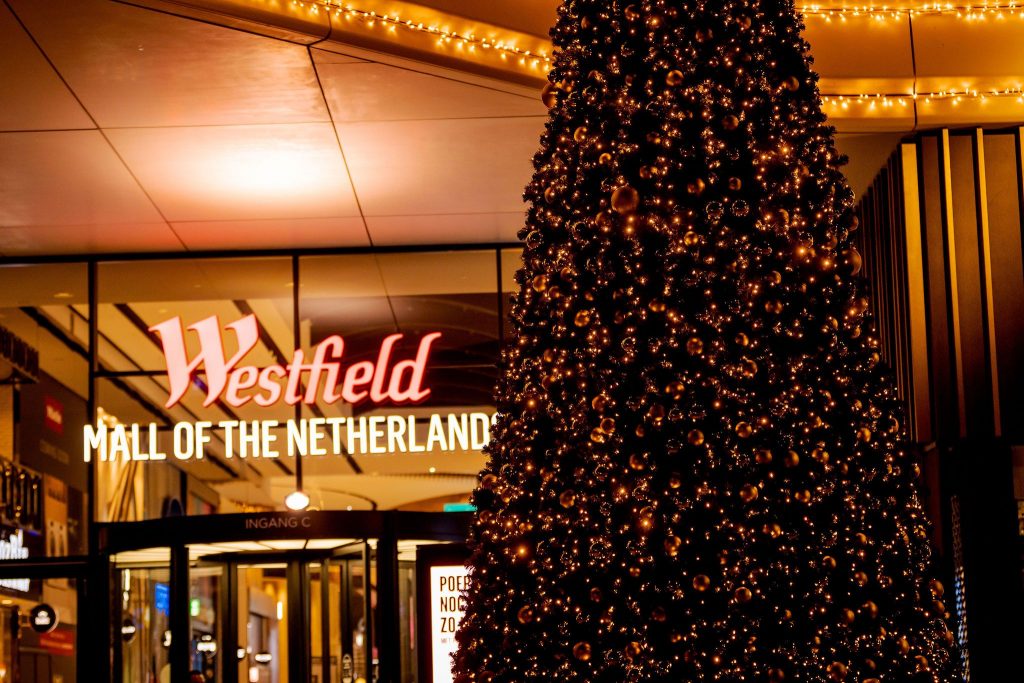 westfield mall of the netherlands kerst winkelen